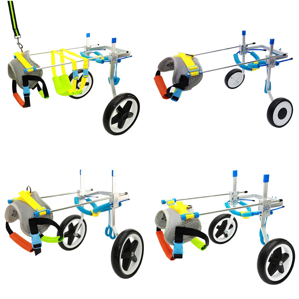 B Blesiya Hunderollstuhl Hund Rollstuhl Rollwagen F uuml r Behinderte