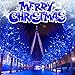 zerproc Blue Christmas Lights, 33ft 100 LED String Lights, 120V UL Certified Xmas Tree Lights for Christmas, Patio, Home, Party, Holiday, Garden, Indoor and Outdoor Decoration
