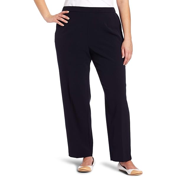Charter Club Womens Plus Mid-Rise Comfort-Waist Dress Pants Blue 20W at  Amazon Women's Clothing store