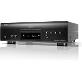 Denon DCD-1700NE CD and SACD Player for Home, Vibration-Resistant, Black | Ultra-Precision 192 kHz/32 Bit D/A Converter, Supports DSD, FLAC, and WAV Files, Pure Direct Mode, 2 Digital Audio Outputs