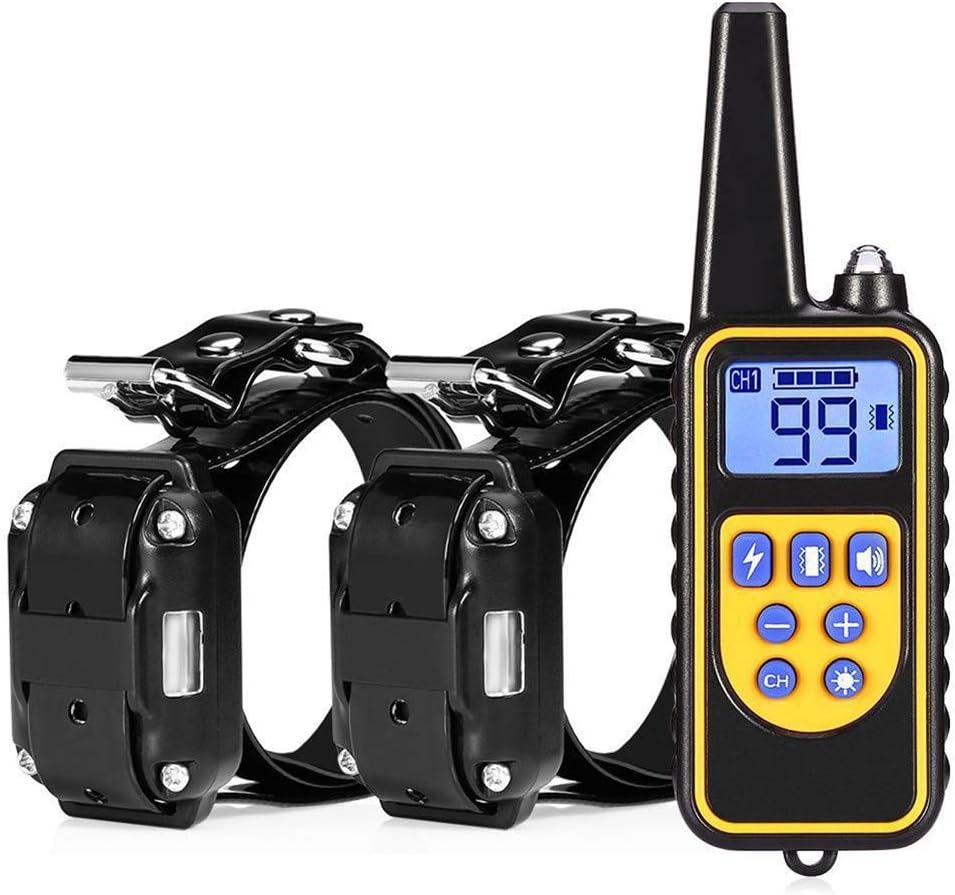 Reviews Dog Training Collar, Waterproof Rechargeable Dog Remote Trainer