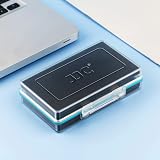 JJC 8 Slots Hard Plastic Battery Storage Box for AA 14500 8 Batteries view 8