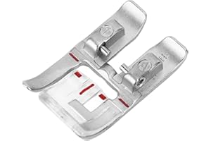 for Sewing Presser Foot, Stainless Steel Material with Clear Design 3.2x1.9cm, Replaceable Quilting Foot for Sewing Machines