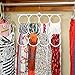 Scarf Hanger or Scarf Organizer - is a 2 pack Great for Small Spaces Use Behind a Door or in a Closet