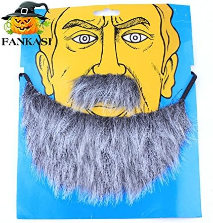 Chen Han Funny Fake False Simulation Beard Mustache Halloween Masquerade Props