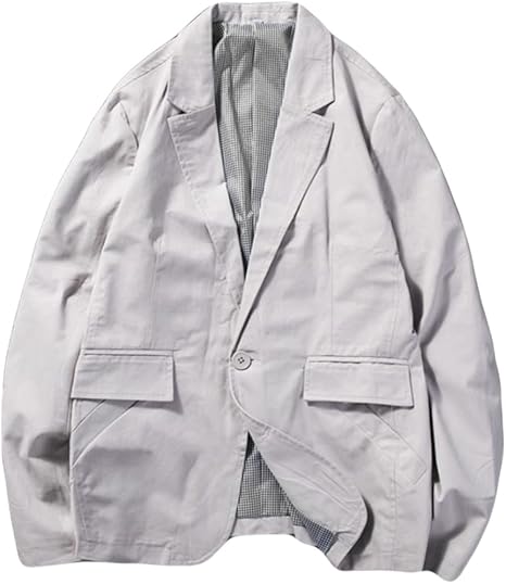Amazon ニカ メンズ ラシャスーツ ショートジャケット スーツ オシャレ カジュアル ジャケット 薄手 メンズ ラシャコット 秋 冬 春 コート ジャケット 通販