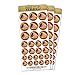 Cheerleading Megaphone Removable Matte Sticker Sheets Set