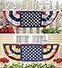 Collections Etc Patriotic 5 Ft Long American Flag Bunting, Vintage