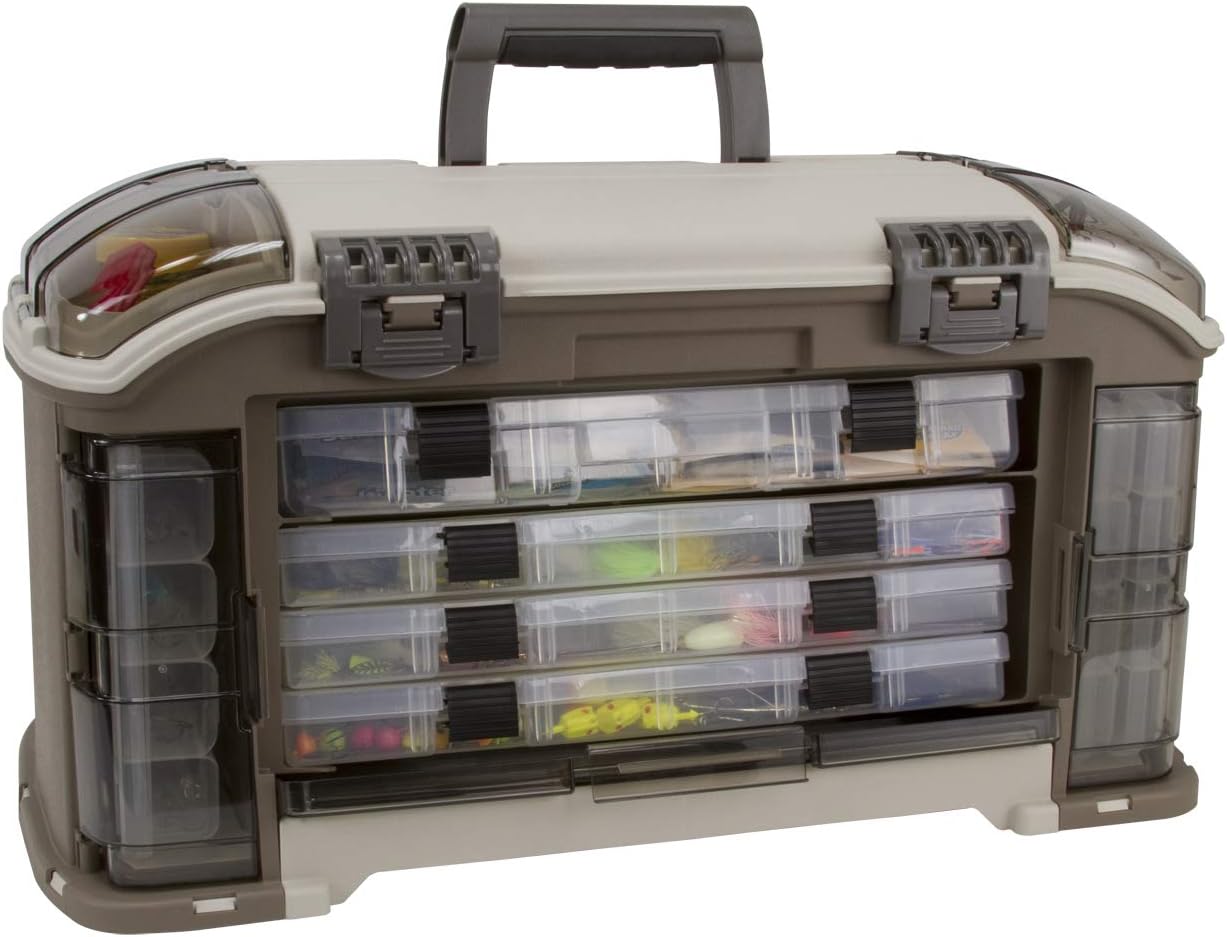 Plano Angled 787 Guide Series Stowaway Tackle System- Includes 7 Stowaways, Fishing Tackle Storage, Premium Tackle Storage, One Size, Model Number: 787010 : Fishing Tackle Boxes : Sports & Outdoors