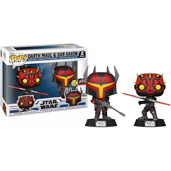 Funko Pop! Star Wars: Maul - Shadow Lord - Maul - Figurine en Vinyle de Collection - Idée Cadeau - Produit Officiel - Jouets pour Enfants et Adultes - Figurine modèle pour collectionneurs