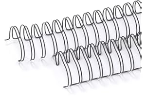 Craftelier - Kit of 2 Double Ring Binding Spiral Binders for Albums, Books, Agendas or Notebooks Perfect for Scrapbooking and