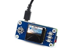 1.3inch LCD Display HAT for Raspberry Pi 4B/3B+/3B/2B/Zero/Zero W/Zero WH, IPS Screen 240x240 Pixels RGB, 65K Display Color L