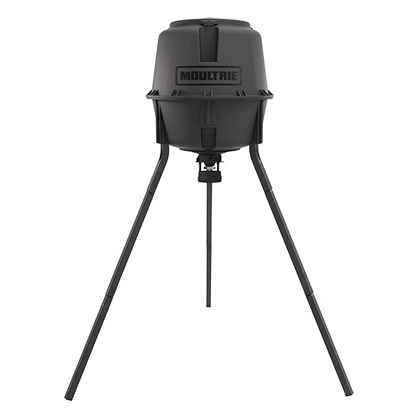 MOULTRIE DEER FEEDER STANDARD – 200 LB. PROGRAMMABLE GAME FEEDER – REMOTE-CONTROLLED WILDLIFE FEEDER – MOULTRIE APP COMPATIBLE