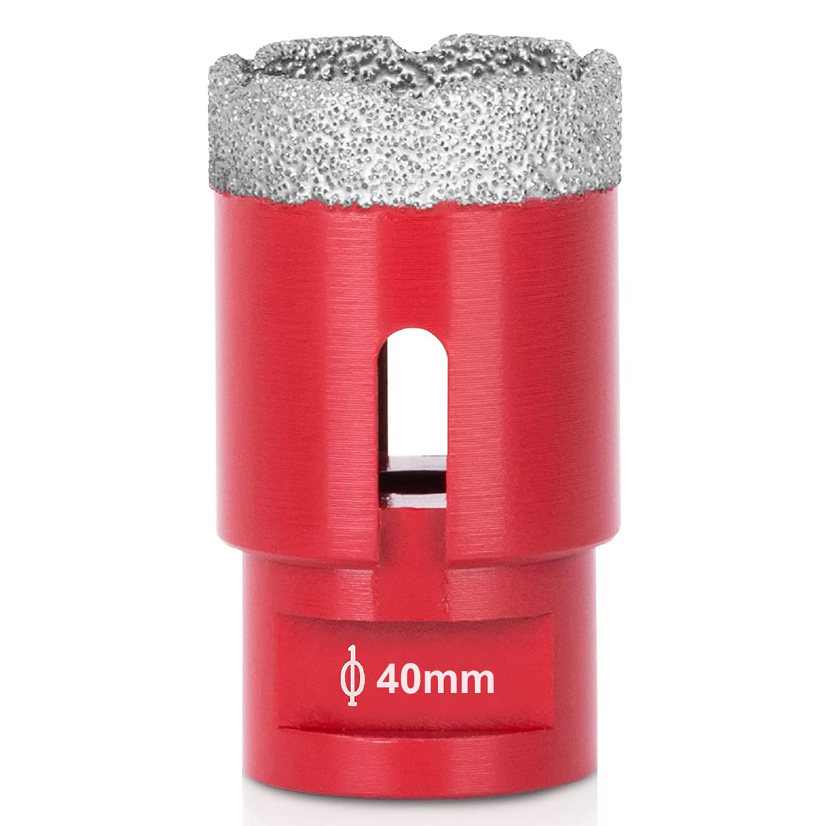 SagaSave 40mm M14 Diamond Coating Drill Bits Hole Saw,Long Life Hole Cutter Opener for Glass Ceramic Tile Marble Ceramics Bottles Etc 1PCS