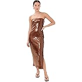 endless rose Women's Sequin Maxi Dress