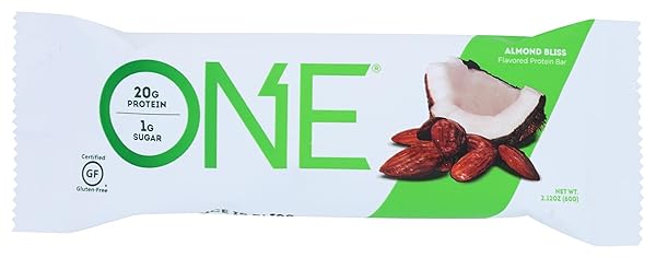 ONE PROTEIN BAR, ALMOND BLISS, 2.12 OZ., GLUTEN-FREE...