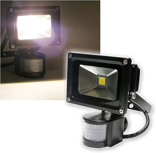 Led fluter mit bewegungsmelder 10w