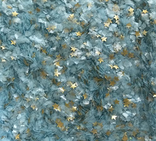EDIBLE GLITTER STARS - IT'S A BOY, baby shower Color, 1/4 oz. for cakes, stars, for cupcakes, for cookies By Oh! Sweet Art - Thumbnail 2