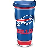 Tervis Made in USA Double Walled NFL Buffalo Bills Insulated Tumbler Cup Keeps Drinks Cold & Hot, 24oz, Touchdown
