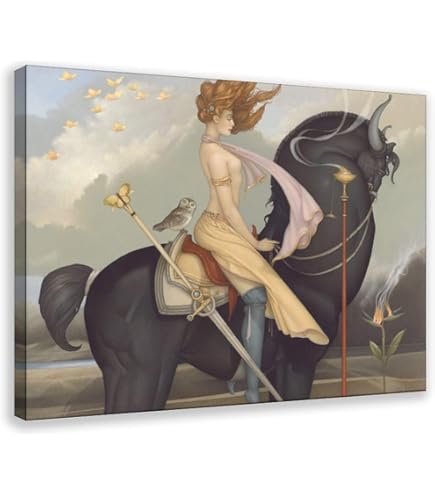 マイケルパークスDream for Rosa by Michael Parkes Michael Parkes Dream For Rosa Offset Lithograph Poster 27-1