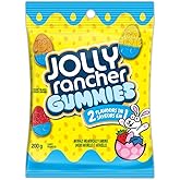 JOLLY RANCHER Gummies 2-flavours-in-1, Easter Candy, Good Candy for Kids, Candy to Celebrate, 200g