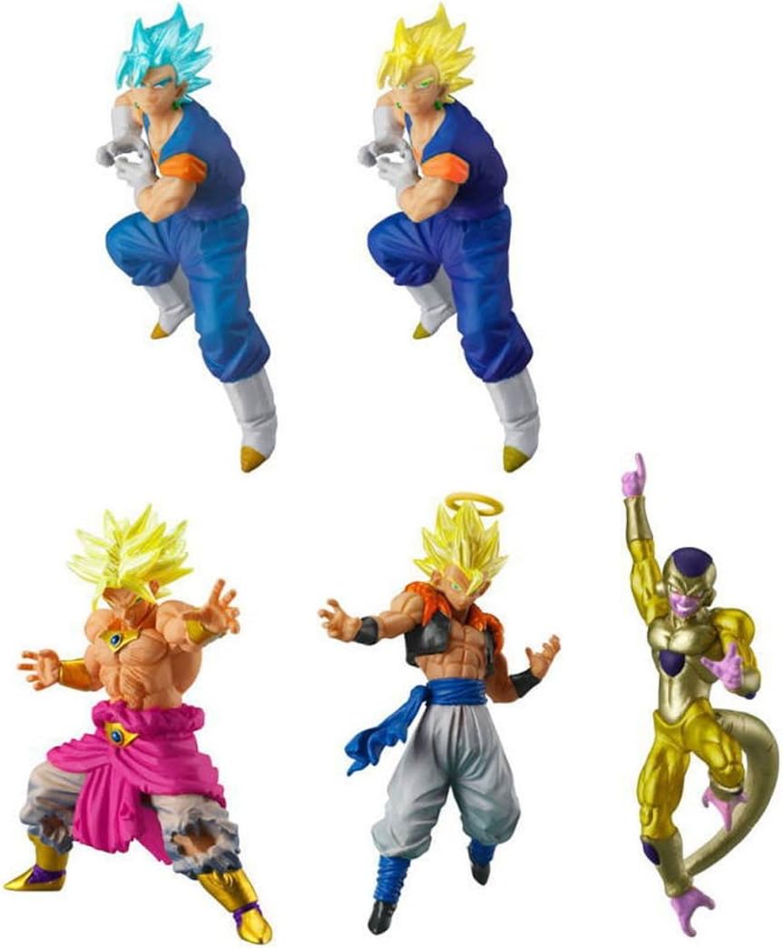 Dragon Ball Super Vs 5pc Gogeta Golden Frieza Broly Vegito SP02 Anime Toy Figure