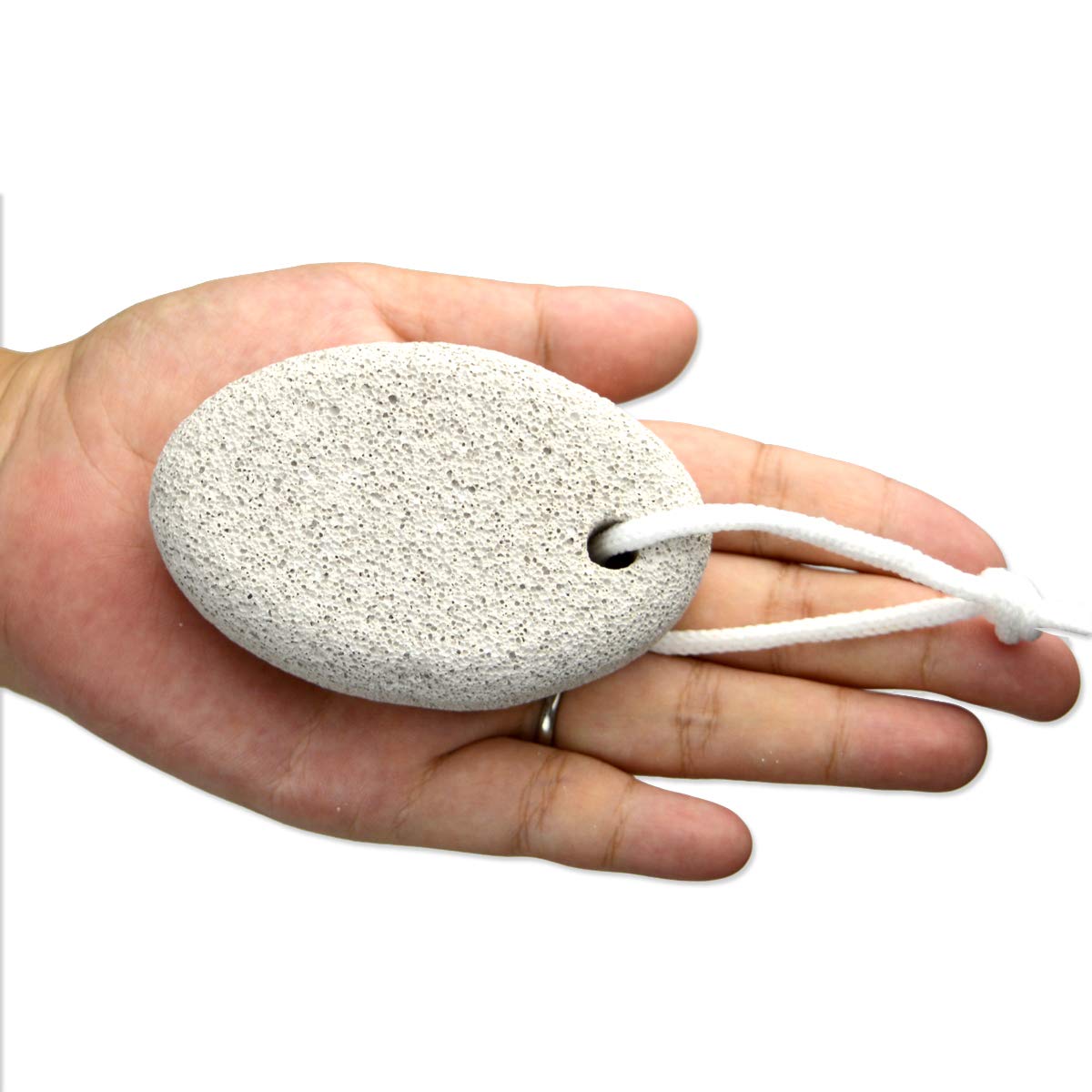 DEELING STYLE 2 Pack Foot Pumice Stone for Feet Hard Skin Callus Remover and Scrubber: Beauty