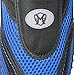 Greg Michaels Men's Water Shoes Aqua Slippers Yoga Exercise Socks With Drawstring Closure (9, Black/Royal Blue)