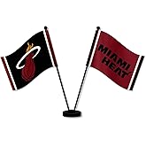 WinCraft Miami Heat Desk and Table Top Flags