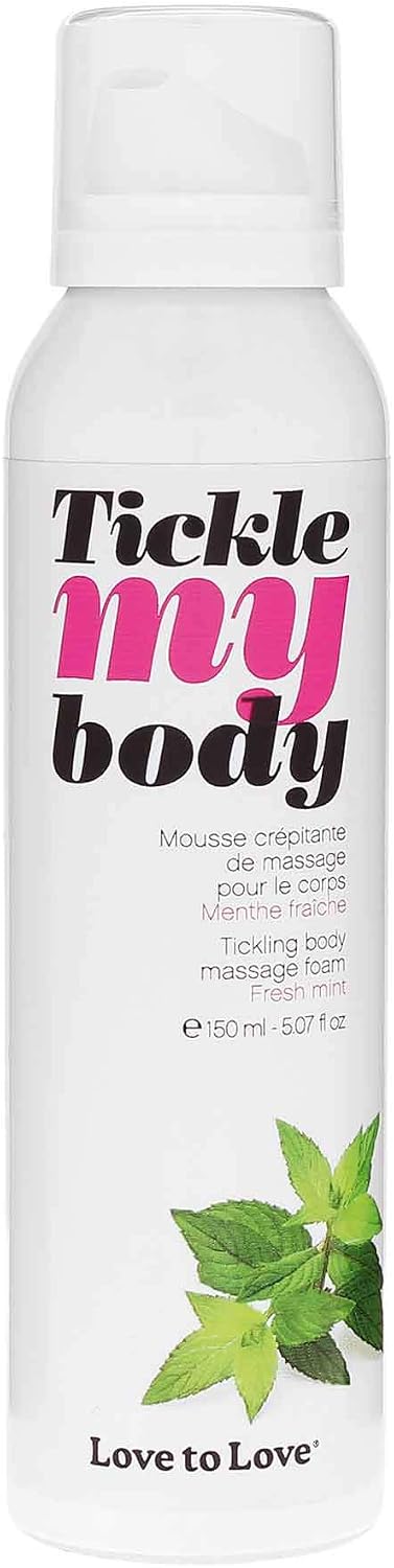 Love to Love Tickle My Body Mint Massage Oil - Image 3