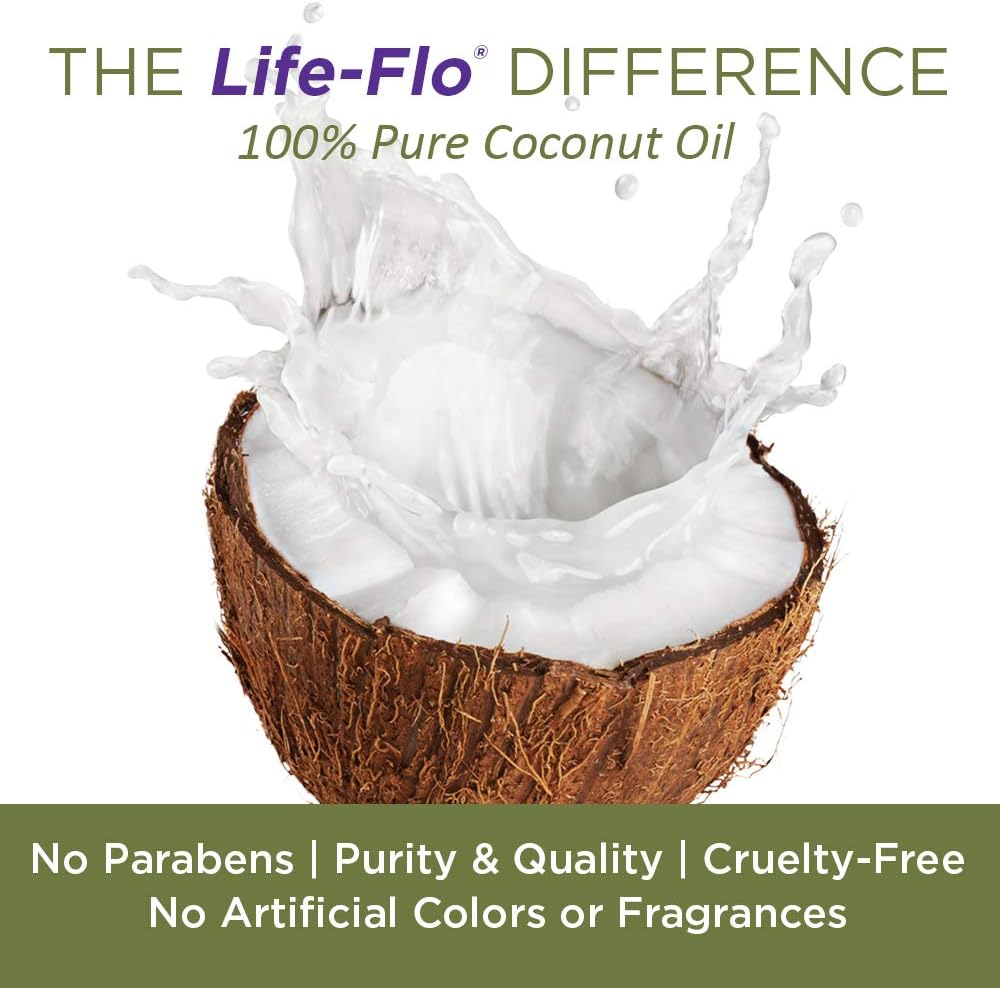 Life-flo Coconut Oil, Fractionated, 473 ml 73730, No Color, 473.2 ml (Pack of 1) - Image 5