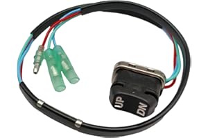Marinepro Trim & Tilt Switch for Yamaha Outboard Motors 703-82563-02-00 703-82563-01-00 703-82563-02 703-82563-01Include Remote Control Remote Assembly