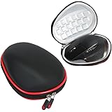Hermitshell Travel EVA Protective Case Carrying Pouch Cover Bag Compact size with carabiner for Logitech Mouse MX Master 910-004337 Black