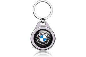 XIGRALUCK Car Keychain for BMW X1 X3 X5 X6 Z4 X6 X7 Series M 1 M3 M5 6 Series Chrome Metal Alloy Logo Key Chain Gifts Fit Car Keyring Accessories