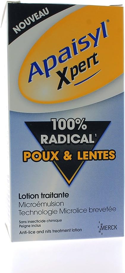 Apaisyl Xpert 100% Radical Lice and Eggs 100ml