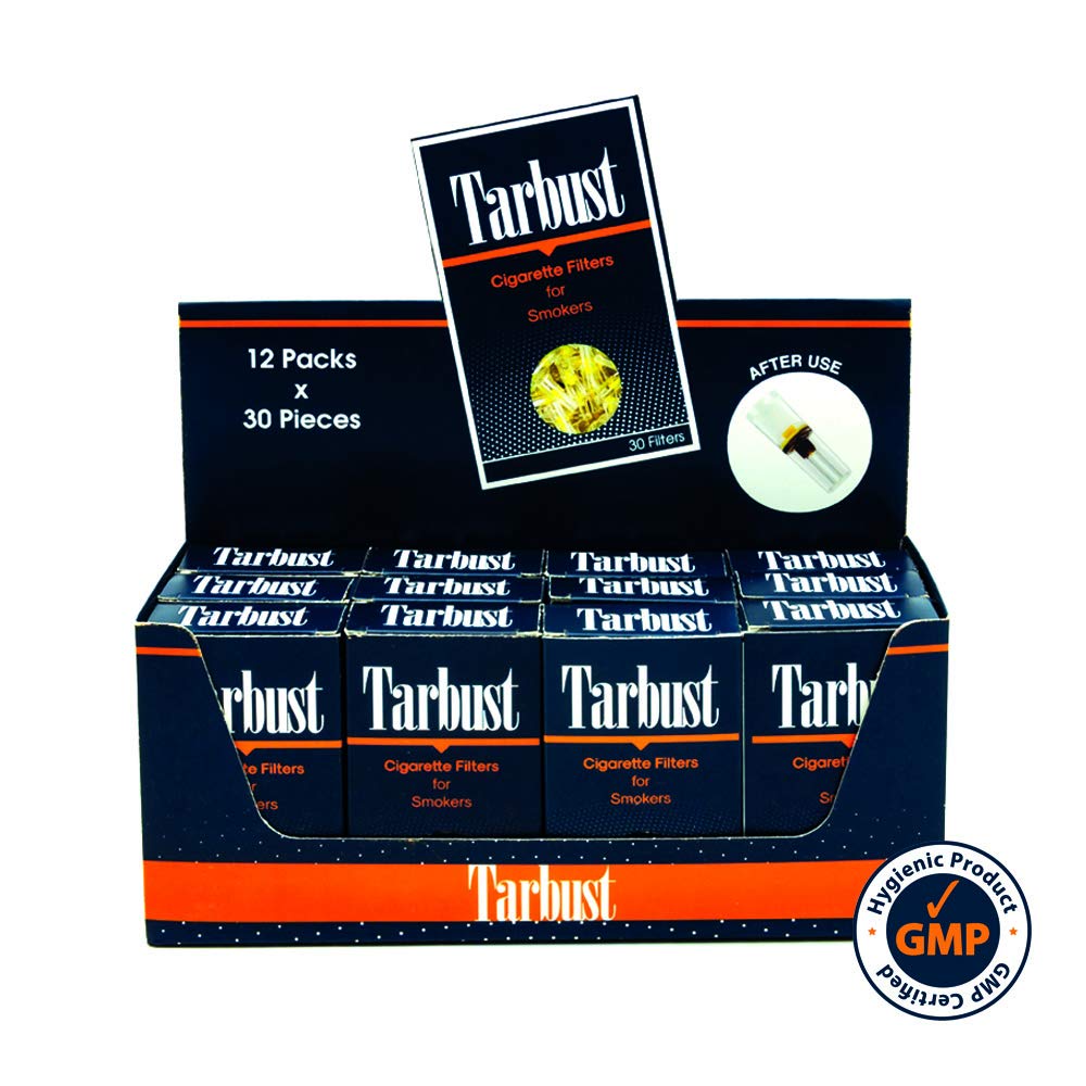 Buy Tarbust 360 12 x 30 Disposable Filter Tips for Regular and King