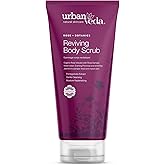 Rose Exfoliating Body Scrub | Natural Body Wash Scrub for Dry Skin | Mature Skin Scrub with Rosehip Oil | Exfoliating Body Scrubber by Urban Veda | 6.77 Fl oz