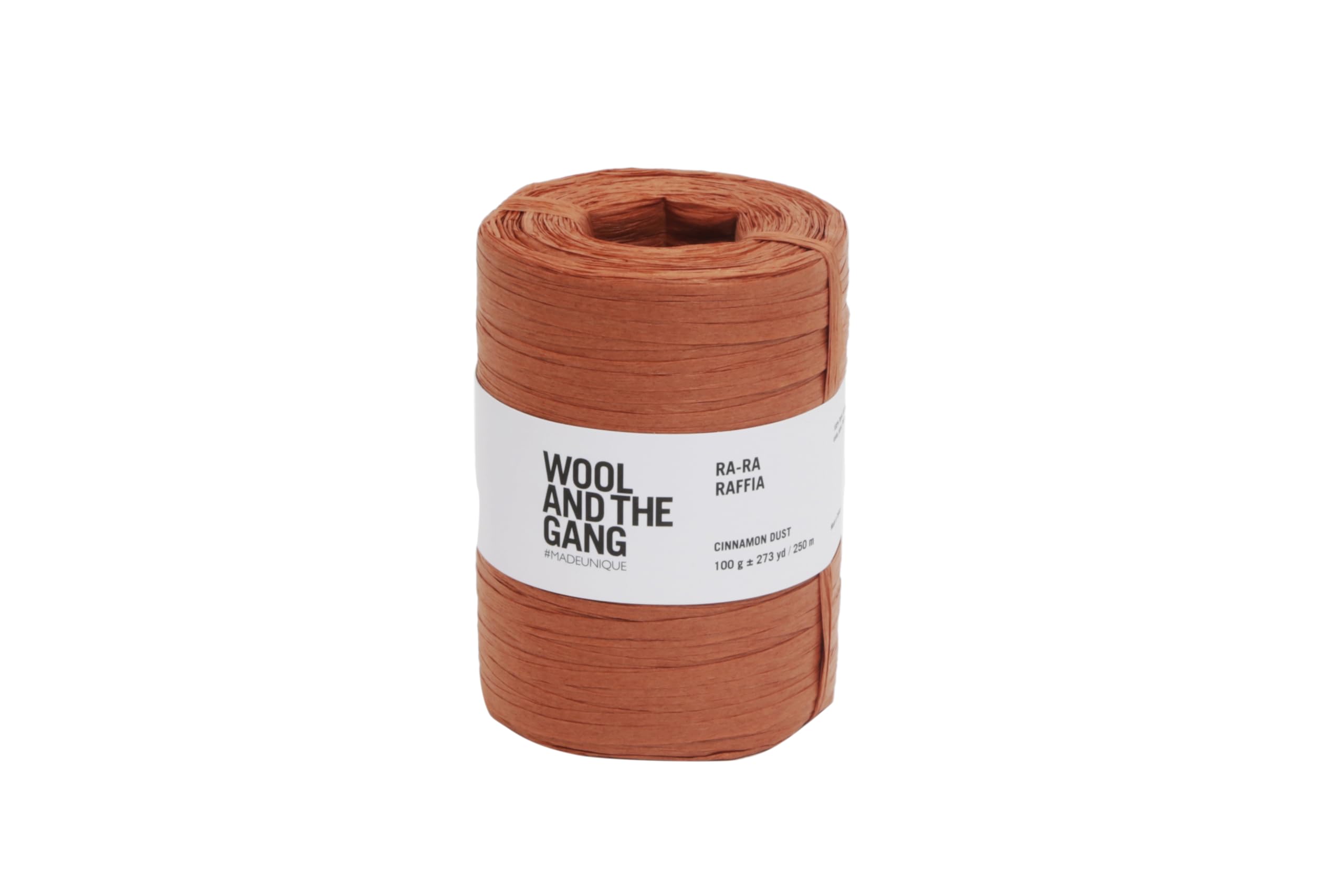 Wool and the Gang Ra Ra Raffia, Cinnamon Dust (019), 100g