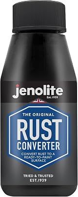 Jenolite Rust Converter Liquid 150ml - Rust Inhibitor & Primer for Cars