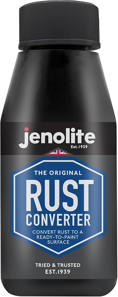 Jenolite Rust Converter Liquid 150ml - Rust Inhibitor & Primer for Cars