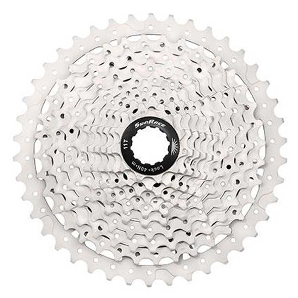 SunRace Unisex Csms3 1142t 10 Speed Cassette, Silver, only size UK