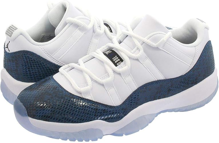 air jordan 11 retro low navy snakeskin