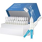 BACHERI Ceramide Ampoule Serum with Hyaluronic Acid, Peptide, Hydrating & Anti Aging, Skin Barrier Repair Face Serum for Dry and Sensitive Skin, 30 Pcs/Box