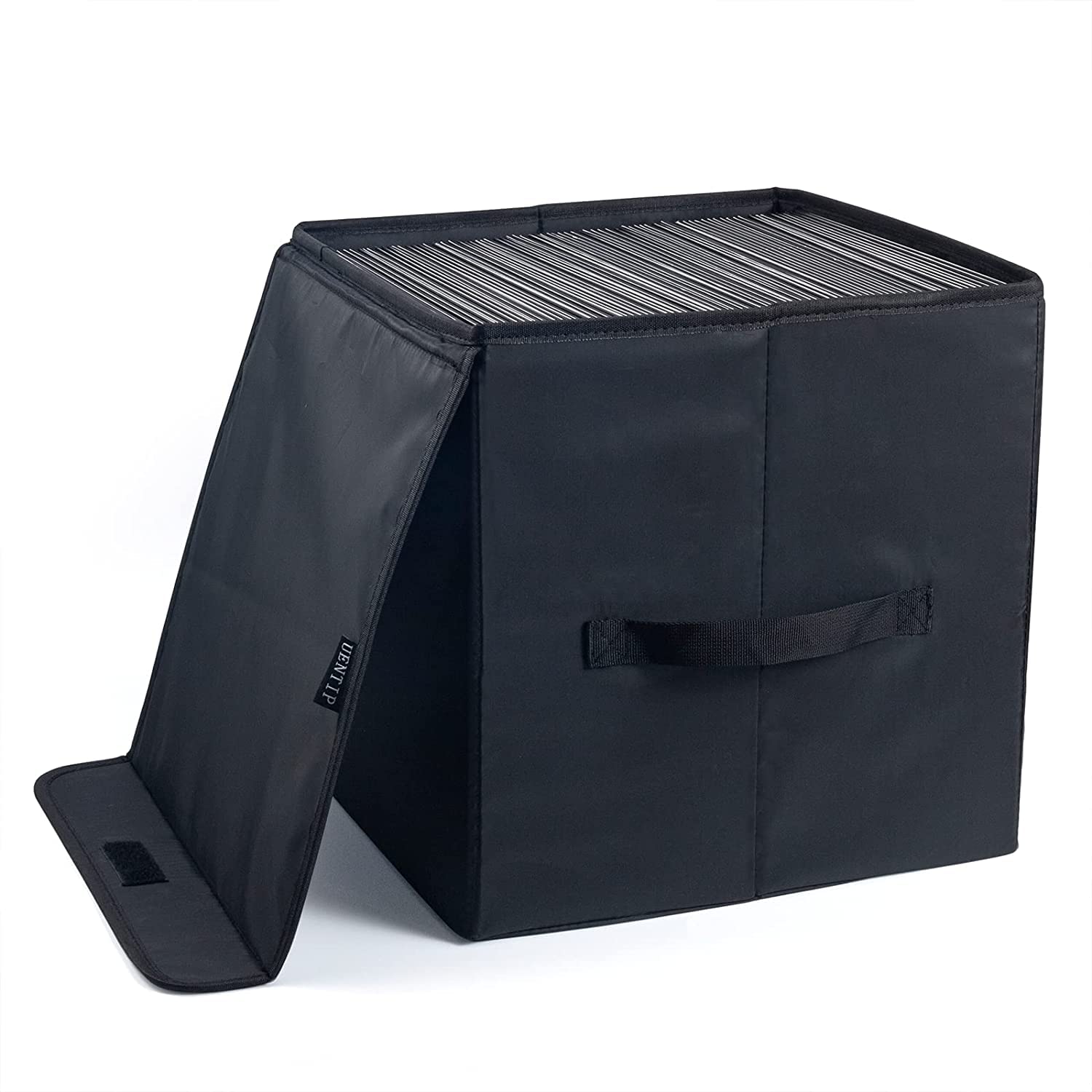 Vinyl Record Storage Box for 12-inch Records Crate