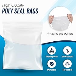 100 Grip Seal Bags *CHOOSE YOUR SIZE*| Strong
