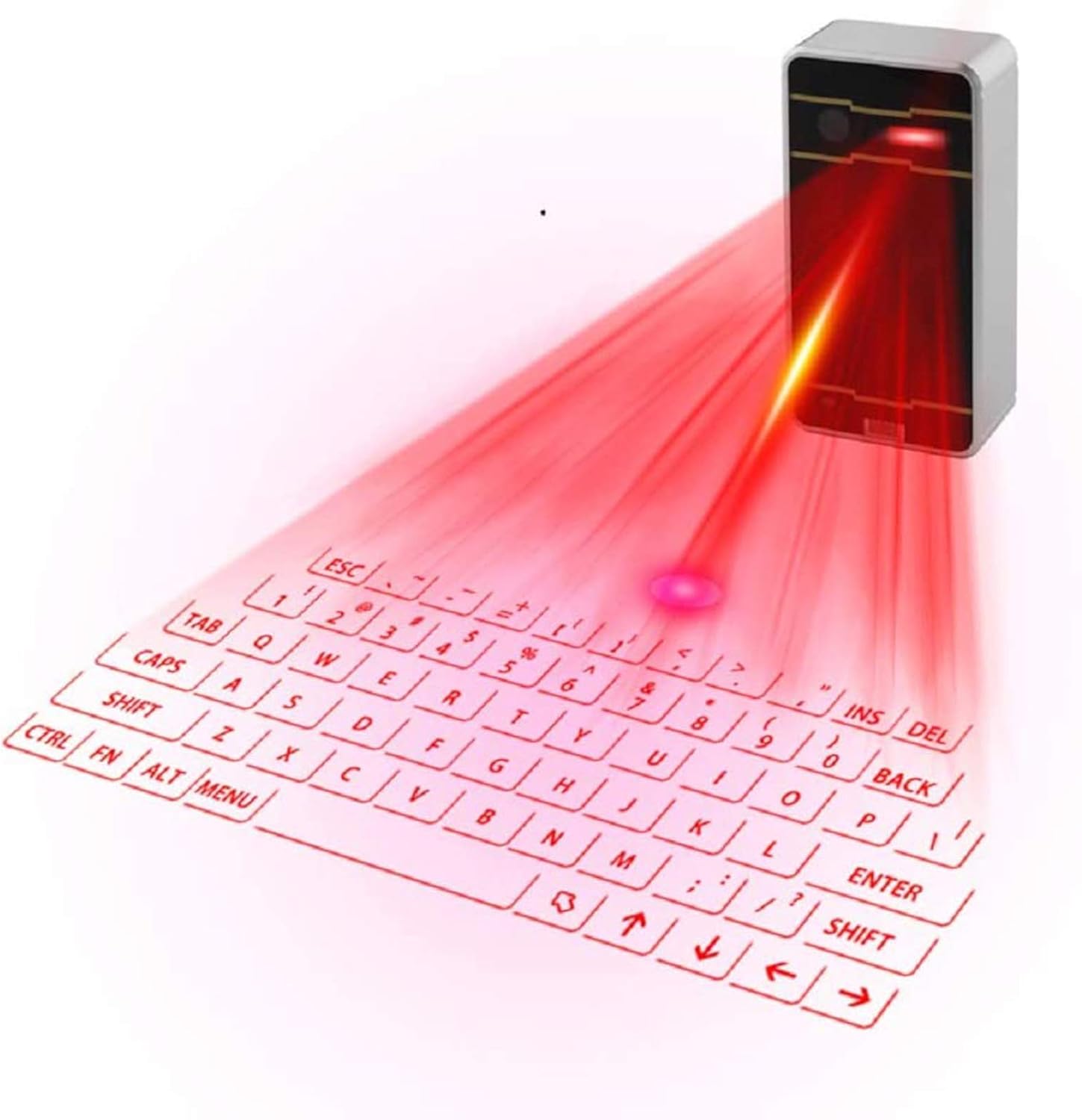 WWJL Virtual Laser Projection Trackpad Clavier, Clavier projeté au