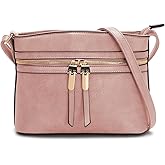 LA TERRE Zipper Pocket Crossbody Bags, Lightweight Medium Crossbody Purses Women's Shoulder Handbags | Zipper Pocket, Lightweight, Medium, Crossbody Purses