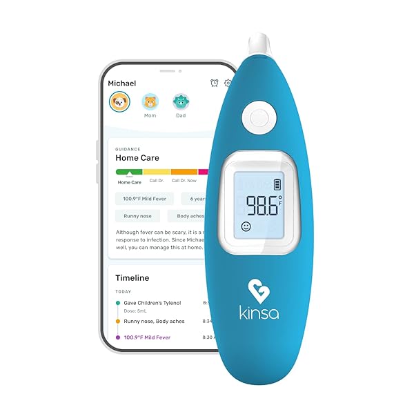 KINSA SMART EAR THERMOMETER FOR FEVER – MEDICAL...