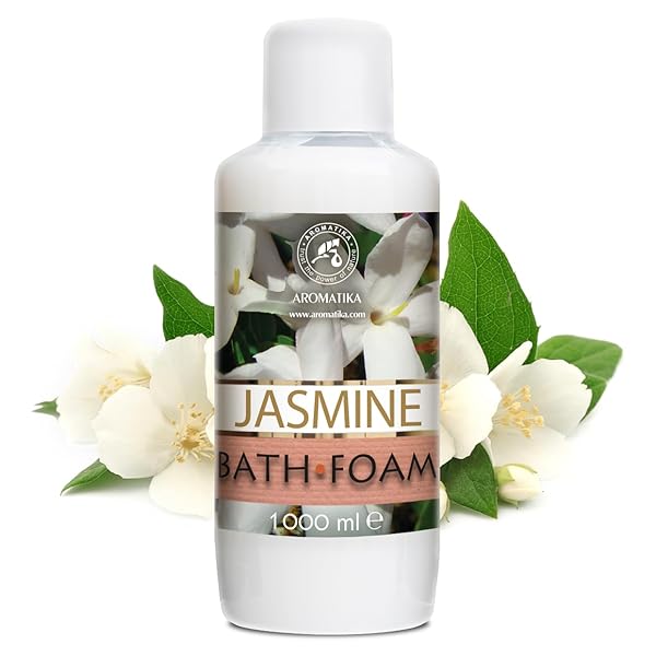 BATH FOAM JASMINE 34 FL OZ (1000ML) – BODY CARE – BEAUTY – BATHING – BODY CARE – WELLNESS – RELAX – AROMATHERAPY – SPA – EXOTIC AROMA – BUBBLE BATHS