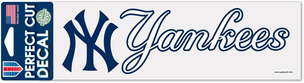 WinCraft MLB unisex-adult 3x10 Perfect Cut Color Decal